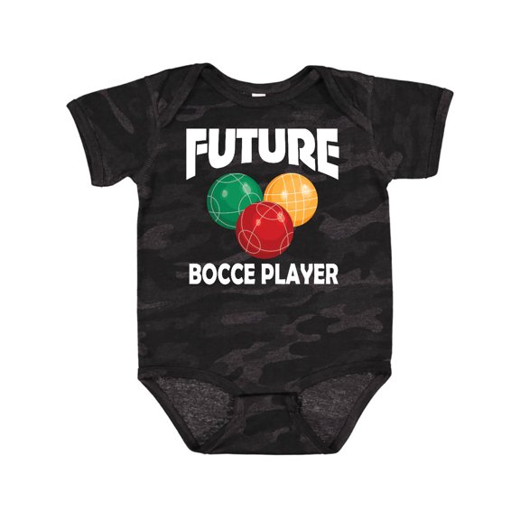 Inktastic Future Bocce Player Boys or Girls Baby Bodysuit