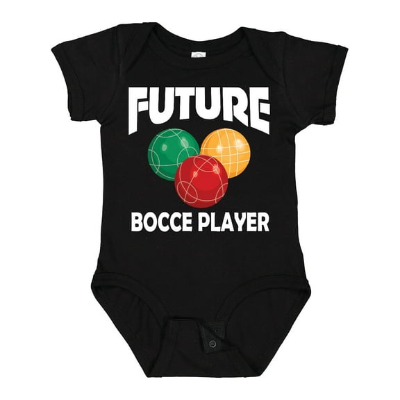 Inktastic Future Bocce Player Boys or Girls Baby Bodysuit