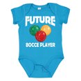 thumbnail image 1 of Inktastic Future Bocce Player Boys or Girls Baby Bodysuit, 1 of 5