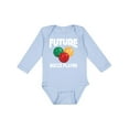 thumbnail image 1 of Inktastic Future Bocce Player Boys or Girls Long Sleeve Baby Bodysuit, 1 of 5
