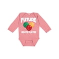 thumbnail image 1 of Inktastic Future Bocce Player Boys or Girls Long Sleeve Baby Bodysuit, 1 of 5