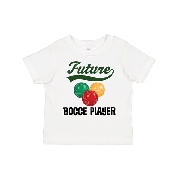 Inktastic Future Bocce Player Boys or Girls Toddler T-Shirt