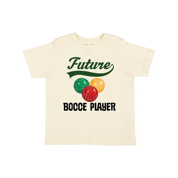 Inktastic Future Bocce Player Boys or Girls Toddler T-Shirt