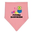 thumbnail image 1 of Inktastic Future Bookworm Baby Bandana Bib, 1 of 4