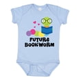 thumbnail image 1 of Inktastic Future Bookworm Boys or Girls Baby Bodysuit, 1 of 5