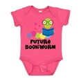 thumbnail image 1 of Inktastic Future Bookworm Boys or Girls Baby Bodysuit, 1 of 5