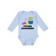 thumbnail image 1 of Inktastic Future Bookworm Boys or Girls Long Sleeve Baby Bodysuit, 1 of 5