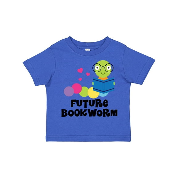 Inktastic Future Bookworm Boys or Girls Toddler T-Shirt