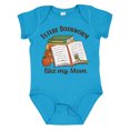 thumbnail image 1 of Inktastic Future Bookworm Like My Mom Boys or Girls Baby Bodysuit, 1 of 5