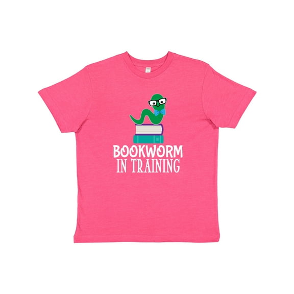 Inktastic Future Bookworm in Training Reading Gift Youth T-Shirt
