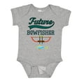 thumbnail image 1 of Inktastic Future Bow Fisher Hunting Fishing Boys Baby Bodysuit, 1 of 5