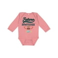 thumbnail image 1 of Inktastic Future Bow Fisher Hunting Fishing Boys Long Sleeve Baby Bodysuit, 1 of 5