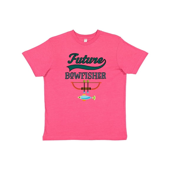 Inktastic Future Bow Fisher Hunting Fishing Youth T-Shirt