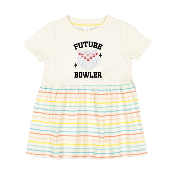 Inktastic Future Bowler Baby Bowling Girls Baby Dress