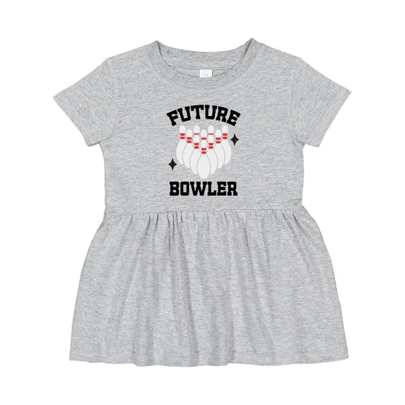 Inktastic Future Bowler Baby Bowling Girls Baby Dress