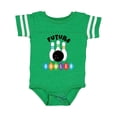 thumbnail image 1 of Inktastic Future Bowler Bowling Pins Boys or Girls Baby Bodysuit, 1 of 5