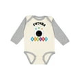 thumbnail image 1 of Inktastic Future Bowler Bowling Pins Boys or Girls Long Sleeve Baby Bodysuit, 1 of 5