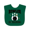 thumbnail image 1 of Inktastic Future Bowler in Training Bowling Boys or Girls Baby Bib, 1 of 4