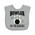 thumbnail image 1 of Inktastic Future Bowler in Training Bowling Boys or Girls Baby Bib, 1 of 4