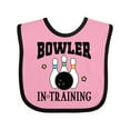 thumbnail image 1 of Inktastic Future Bowler in Training Bowling Boys or Girls Baby Bib, 1 of 4
