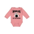thumbnail image 1 of Inktastic Future Bowler in Training Bowling Gift Boys or Girls Long Sleeve Baby Bodysuit, 1 of 5