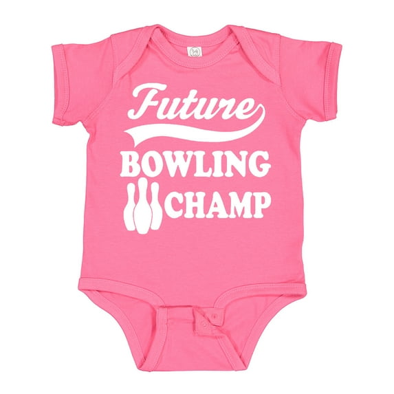 Inktastic Future Bowling Champ Childs Bowler Boys or Girls Baby Bodysuit