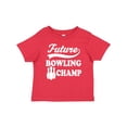 thumbnail image 1 of Inktastic Future Bowling Champ Childs Bowler Boys or Girls Baby T-Shirt, 1 of 5