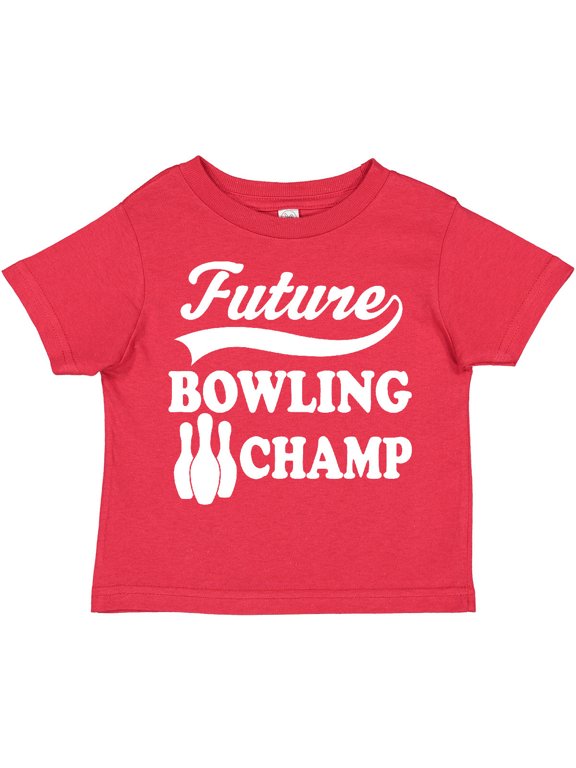 Future Bowling Champ Childs Bowler Boys or Girls Toddler T-Shirt