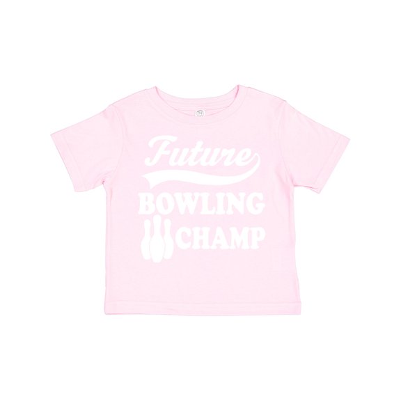 Inktastic Future Bowling Champ Childs Bowler Boys or Girls Toddler T-Shirt