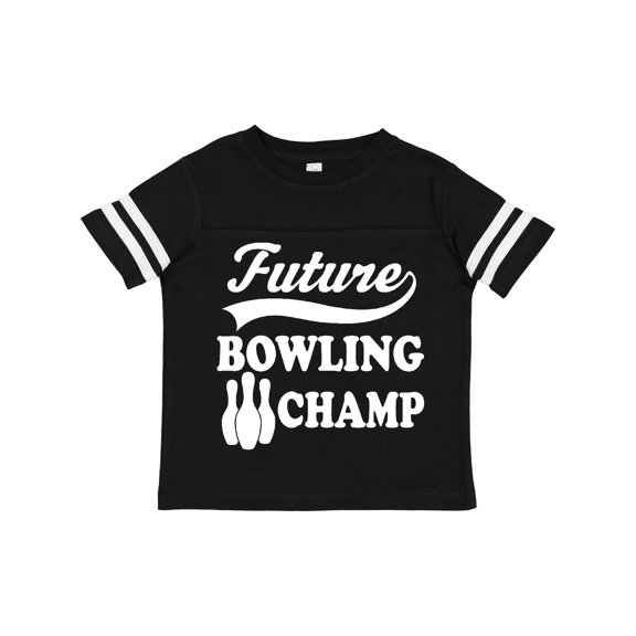 Inktastic Future Bowling Champ Childs Bowler Boys or Girls Toddler T-Shirt