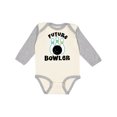 thumbnail image 1 of Inktastic Future Bowling Childs Bowling Boys or Girls Long Sleeve Baby Bodysuit, 1 of 5