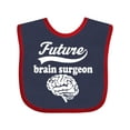 thumbnail image 1 of Inktastic Future Brain Surgeon Doctor Boys or Girls Baby Bib, 1 of 4
