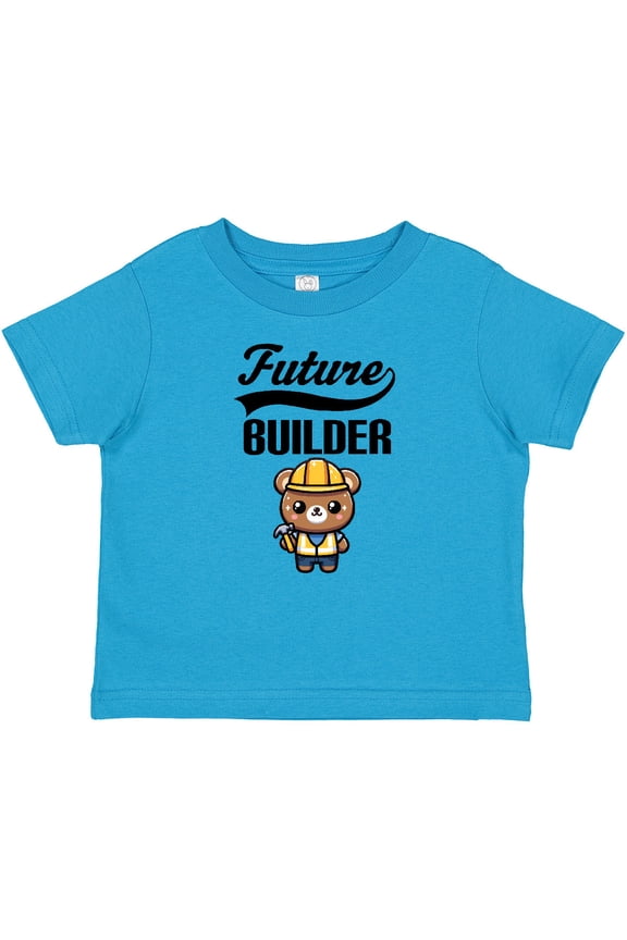 Future Builder Construction Bear Boys Baby T-Shirt