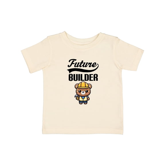 Inktastic Future Builder Construction Bear Boys Baby T-Shirt