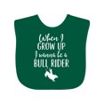 thumbnail image 1 of Inktastic Future Bull Rider Rodeo Boys Baby Bib, 1 of 4