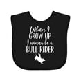 thumbnail image 1 of Inktastic Future Bull Rider Rodeo Boys Baby Bib, 1 of 4