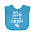 thumbnail image 1 of Inktastic Future Bull Rider Rodeo Boys Baby Bib, 1 of 4