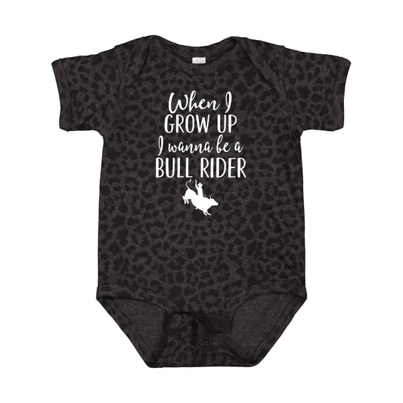 Inktastic Future Bull Rider Rodeo Boys Baby Bodysuit