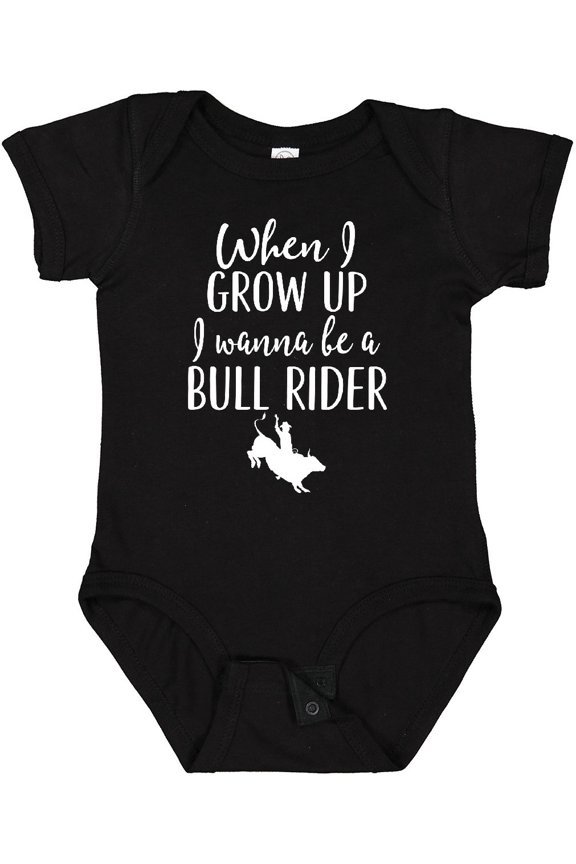 Future Bull Rider Rodeo Boys Baby Bodysuit