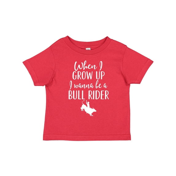 Inktastic Future Bull Rider Rodeo Boys Toddler T-Shirt