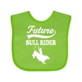 thumbnail image 1 of Inktastic Future Bull Rider Rodeo Riding Boys Baby Bib, 1 of 4