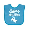 thumbnail image 1 of Inktastic Future Bull Rider Rodeo Riding Boys Baby Bib, 1 of 4