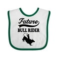 thumbnail image 1 of Inktastic Future Bull Rider Rodeo Riding Boys Baby Bib, 1 of 4