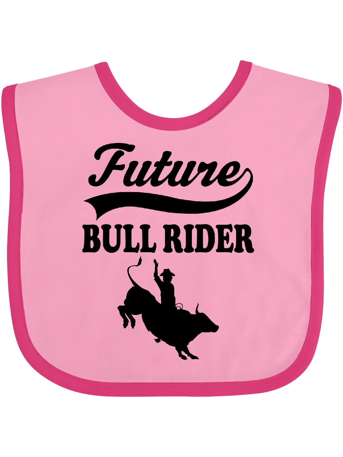 Inktastic Future Bull Rider Rodeo Riding Boys Baby Bib - Walmart.com