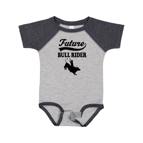 Inktastic Future Bull Rider Rodeo Riding Boys Baby Bodysuit