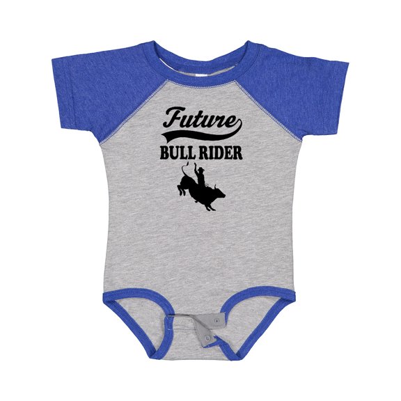 Inktastic Future Bull Rider Rodeo Riding Boys Baby Bodysuit