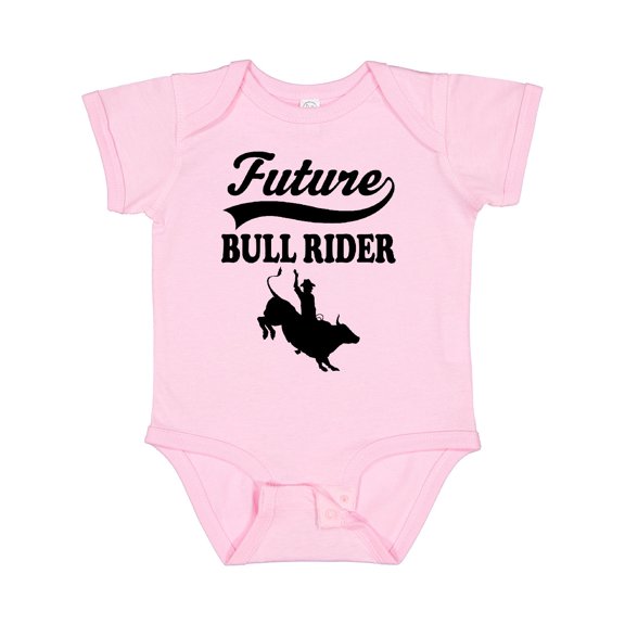 Inktastic Future Bull Rider Rodeo Riding Boys Baby Bodysuit