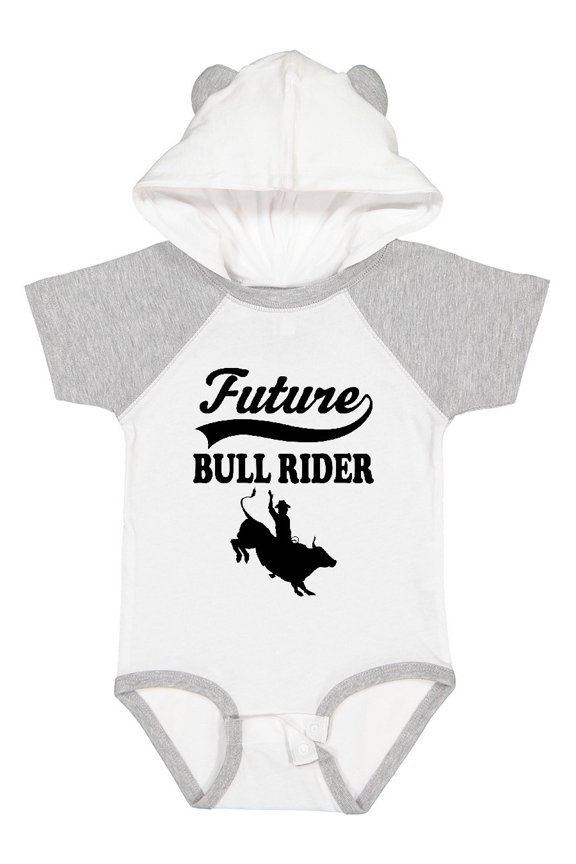 Future Bull Rider Rodeo Riding Boys Baby Bodysuit