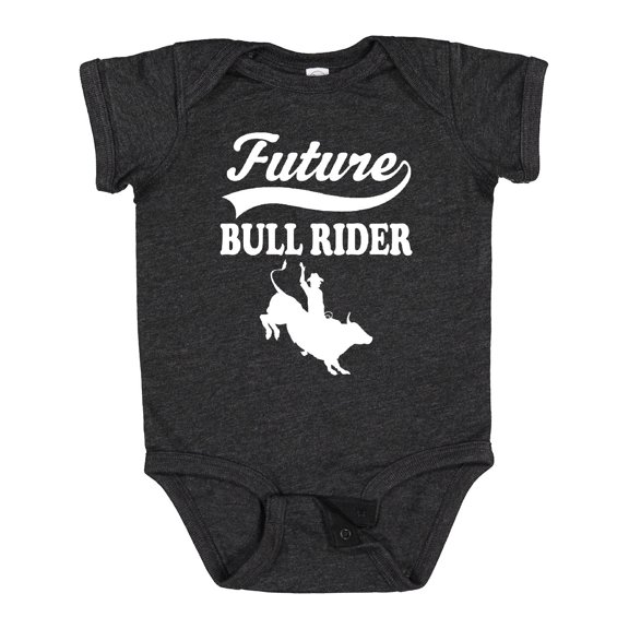 Inktastic Future Bull Rider Rodeo Riding Boys Baby Bodysuit