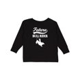 thumbnail image 1 of Inktastic Future Bull Rider Rodeo Riding Boys Long Sleeve Toddler T-Shirt, 1 of 5